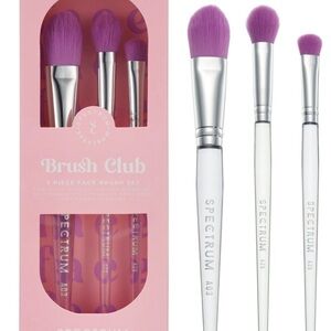 Spectrum Brush Club 3 piece face brush set